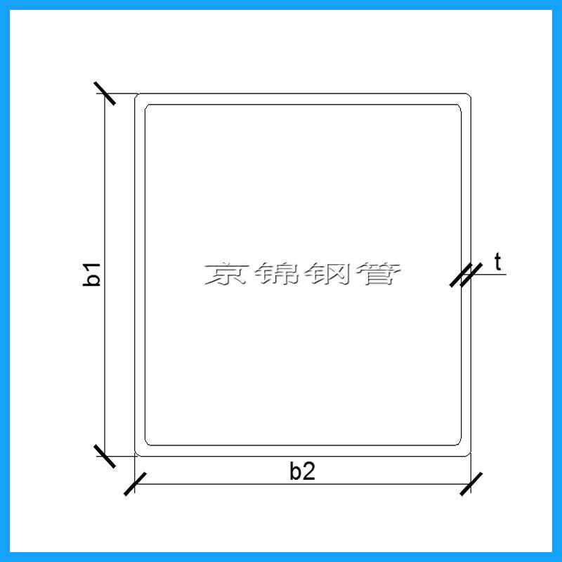 方管規格示例圖