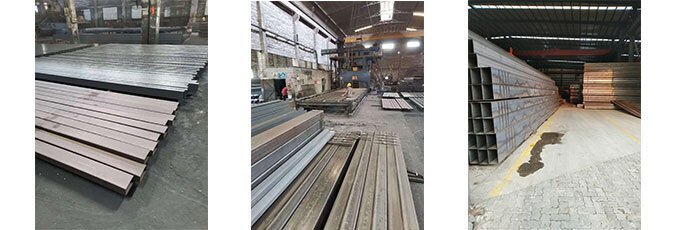 方管加工、打砂、噴漆